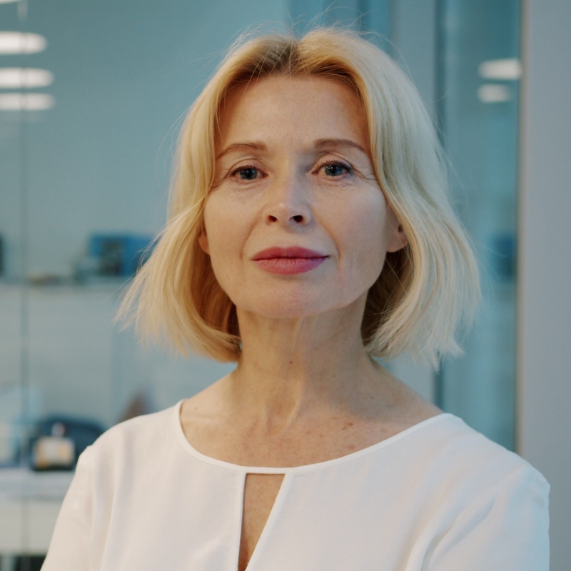 Portrait of Dr. Sarah Blackwell.